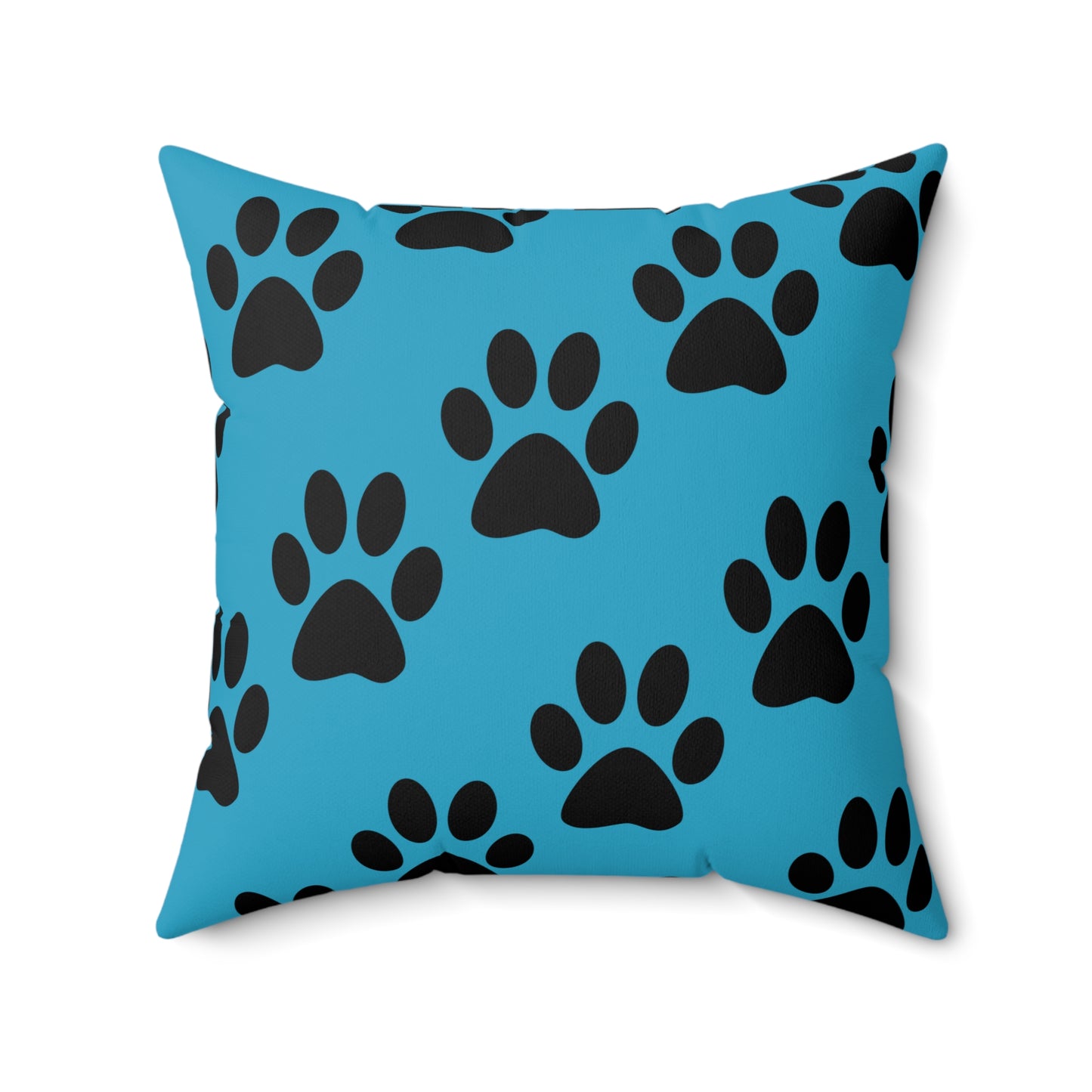 Pet Lover's Decorative Pillow, Dog Paw Print Accent Cushion, Cozy Pet Themed Home Decor, Gift for Dog Owners, Animal Lover's Pillow