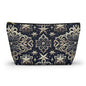 Elegant Starry Pattern Accessory Pouch | Makeup Bag, Travel Organizer, Gift for Her, Stylish Storage, Cosmetology Essentials
