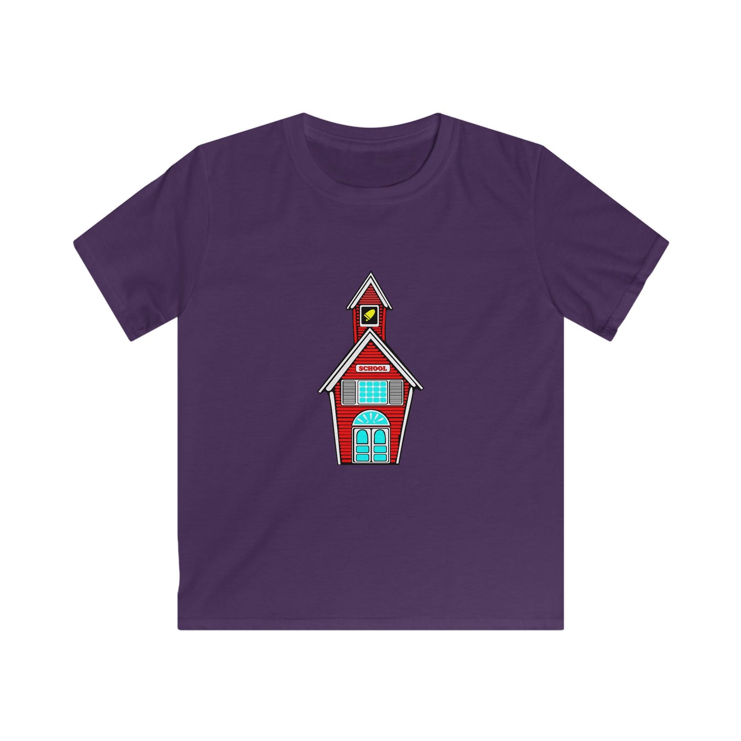 Kids Softstyle Tee - School house