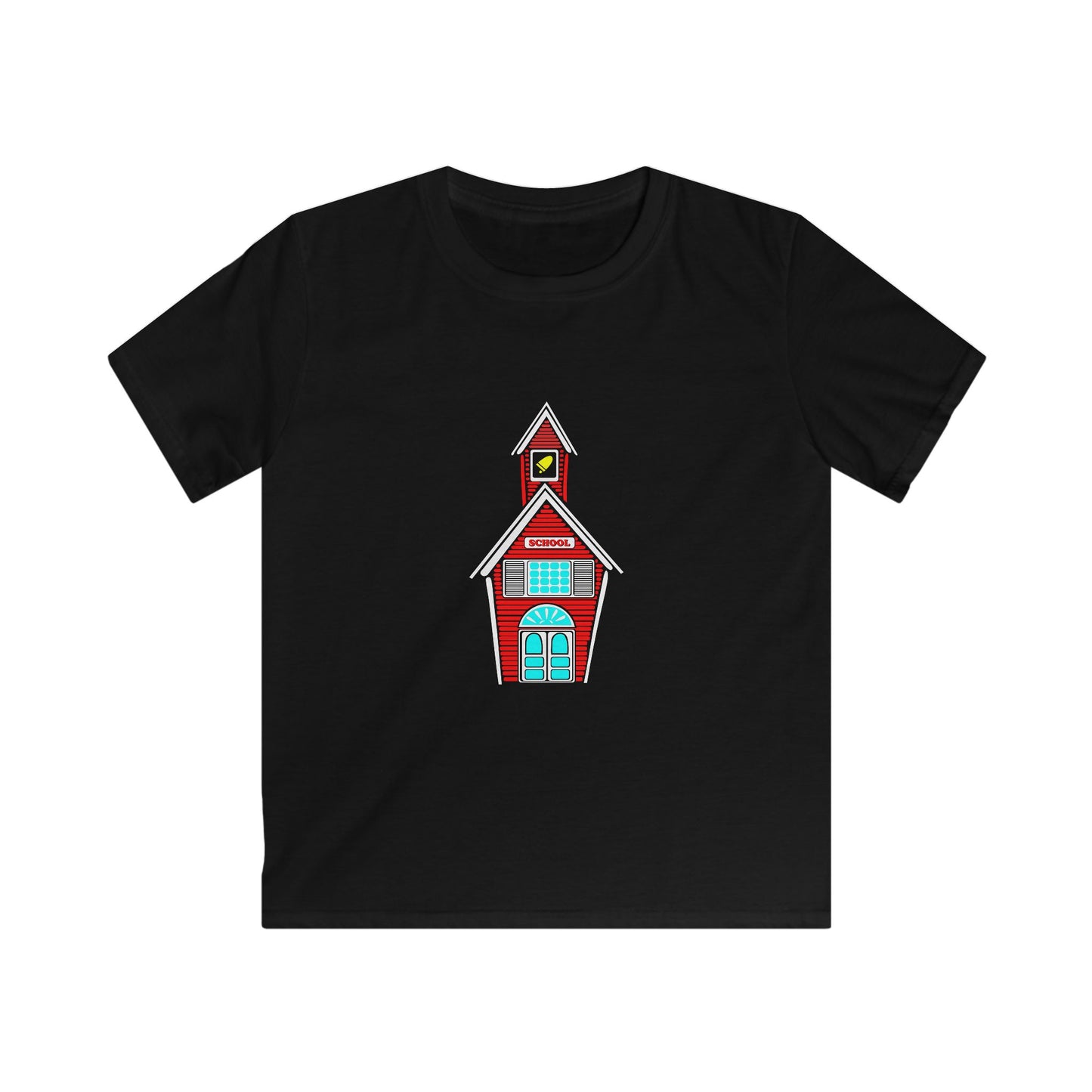Kids Softstyle Tee - School house