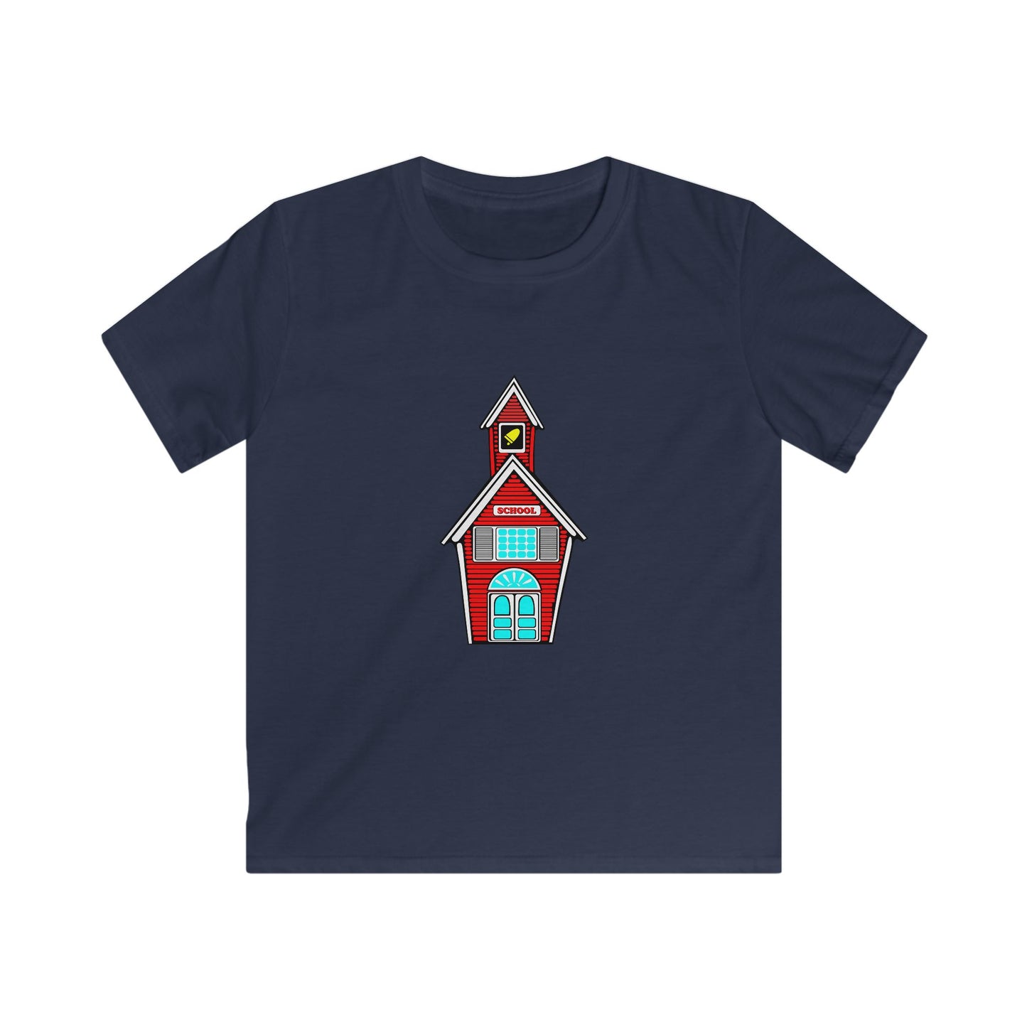 Kids Softstyle Tee - School house