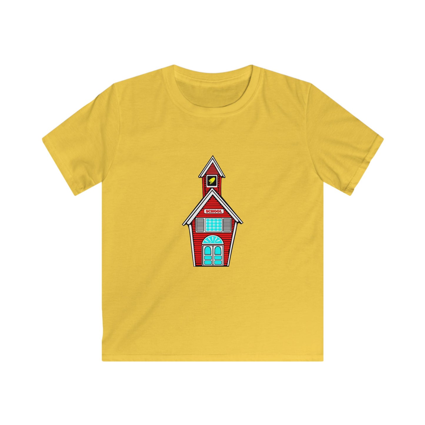 Kids Softstyle Tee - School house