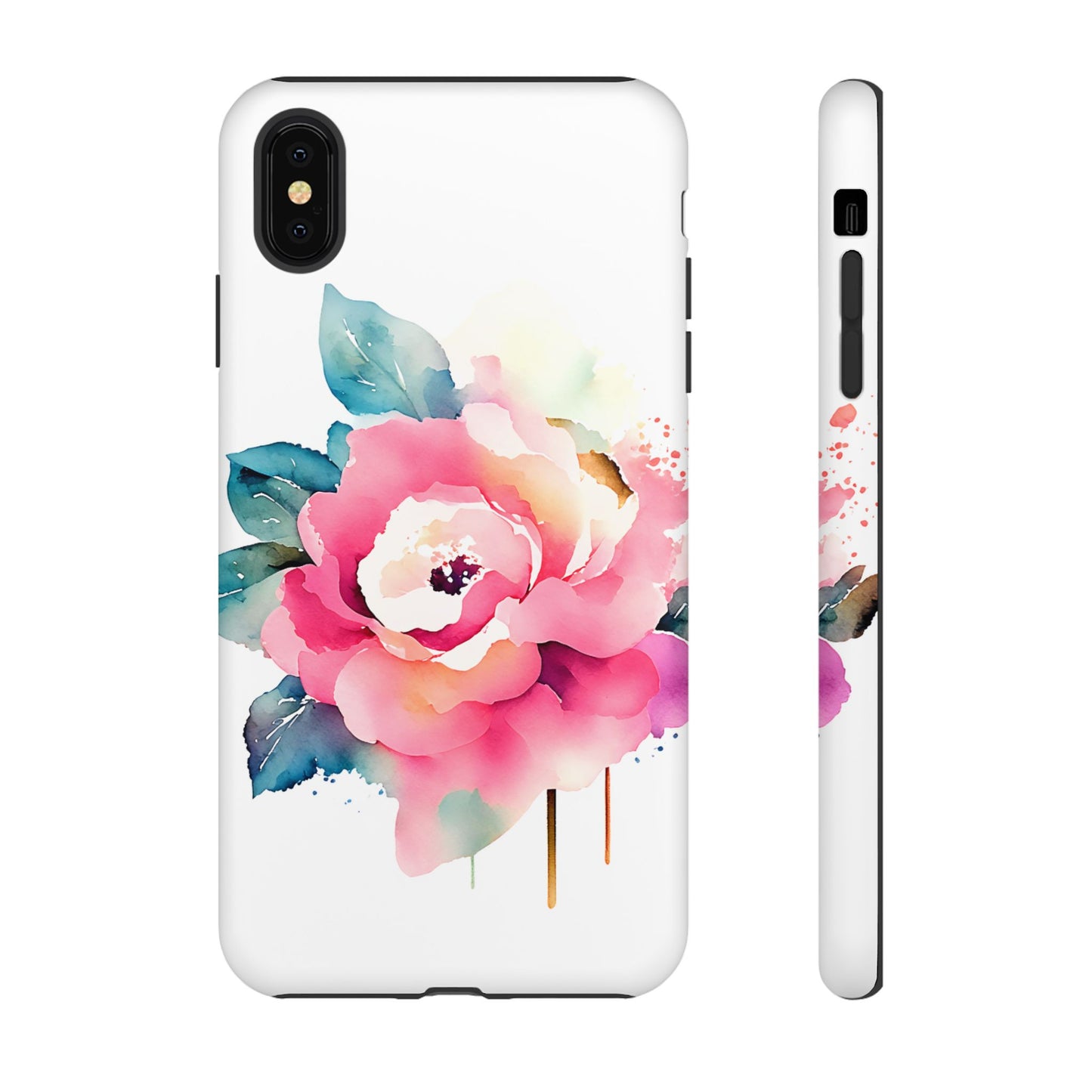 Floral Phone Case - Vibrant Rose Design
