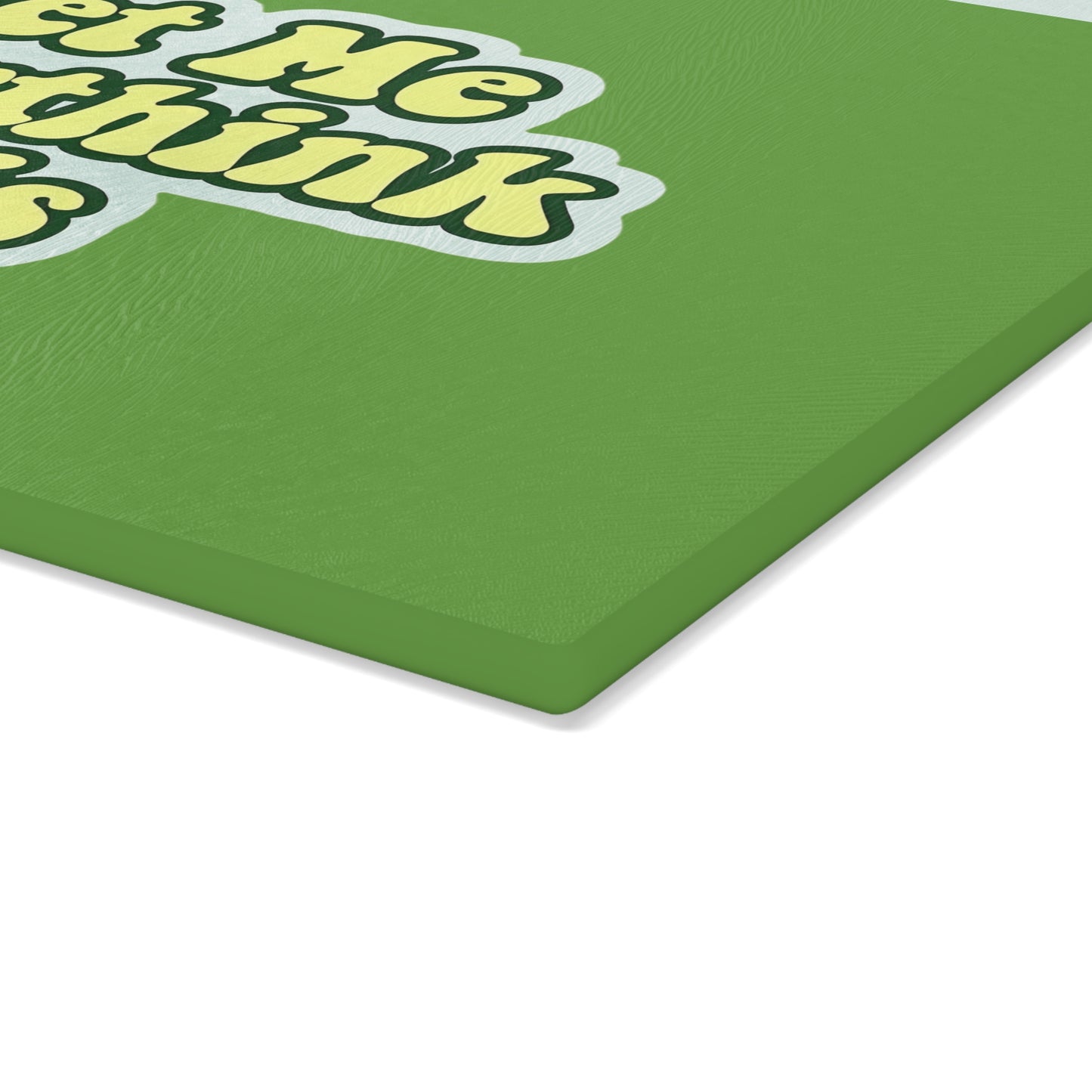 Let Me Overthink This Glass Cutting Board