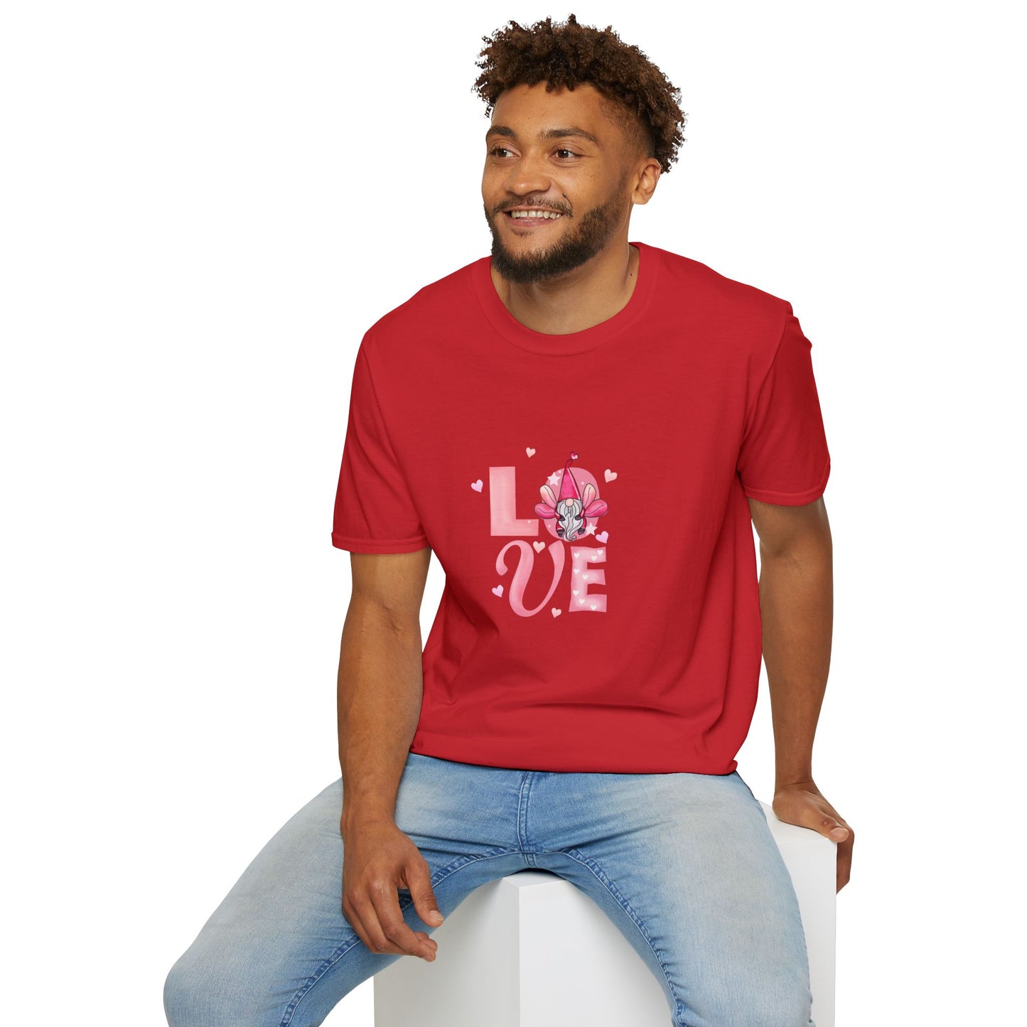 Love Cherry Blossom T-Shirt — Pink Floral "LOVE" Graphic Tee