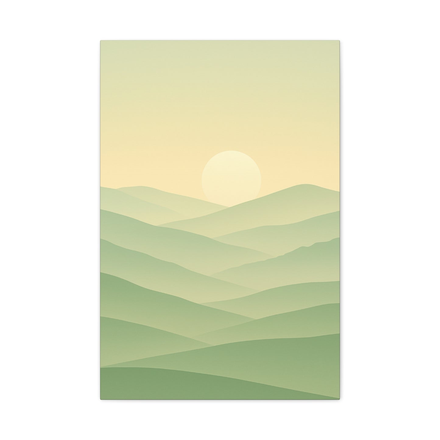 Matte Canvas, Stretched, 1.25" Sunset or Sunrise