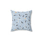 Trendy Floral Throw Pillow, Decorative Cushion, Cozy Home Decor, Living Room Accent, Gift for Housewarming, Spring Decor