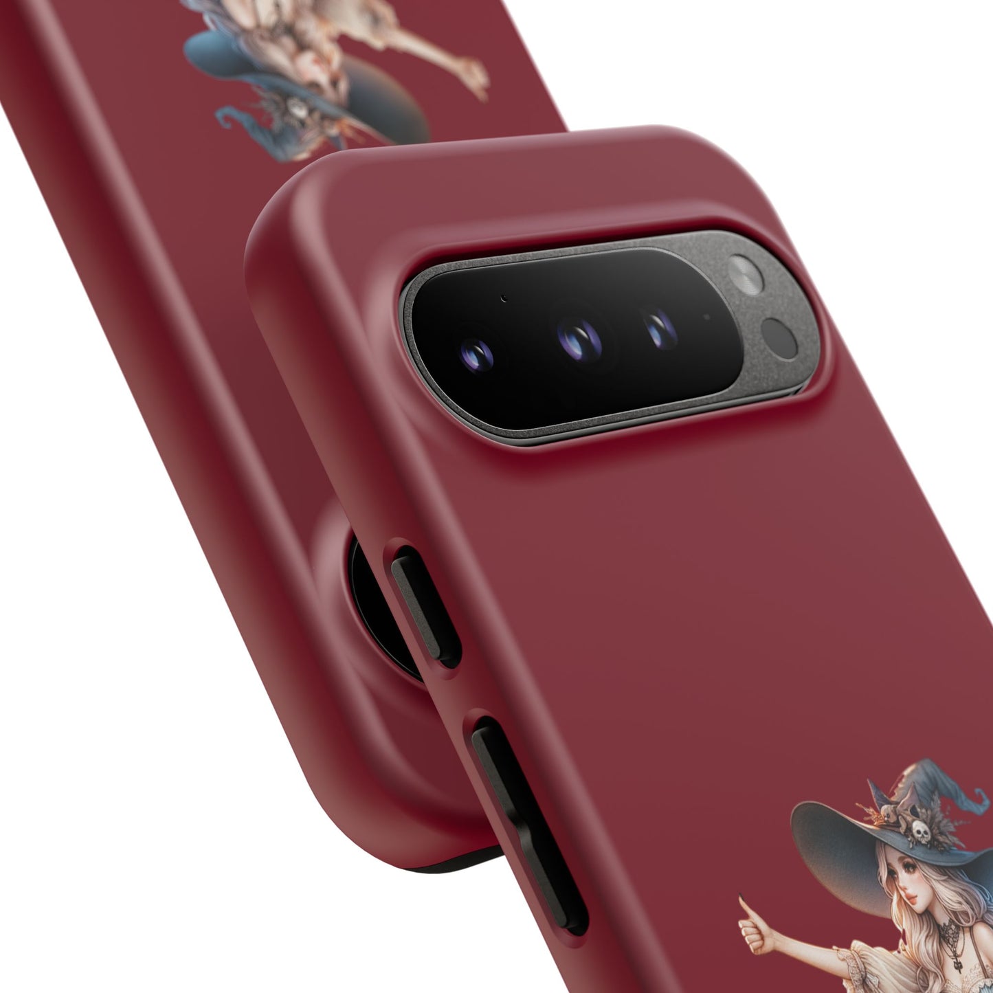 Witchy Phone Case - Magical, Durable - Halloween Gift, Cosplay Accessory, Cute Witch Design