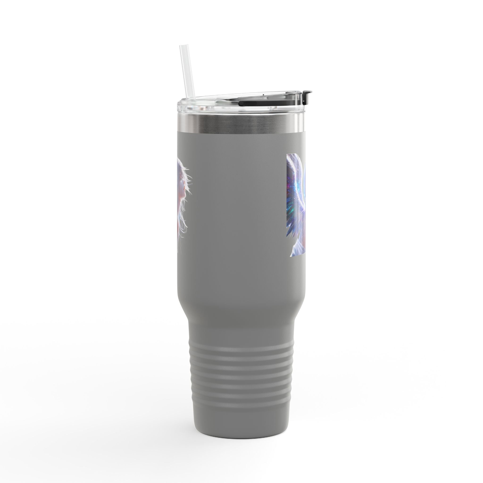 40oz Insulated Travel Mug — Cosmic Angel Illustration