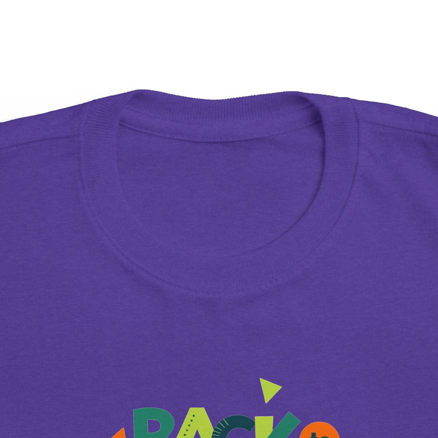 Colorful Toddler Tee - Perfect for Back to School