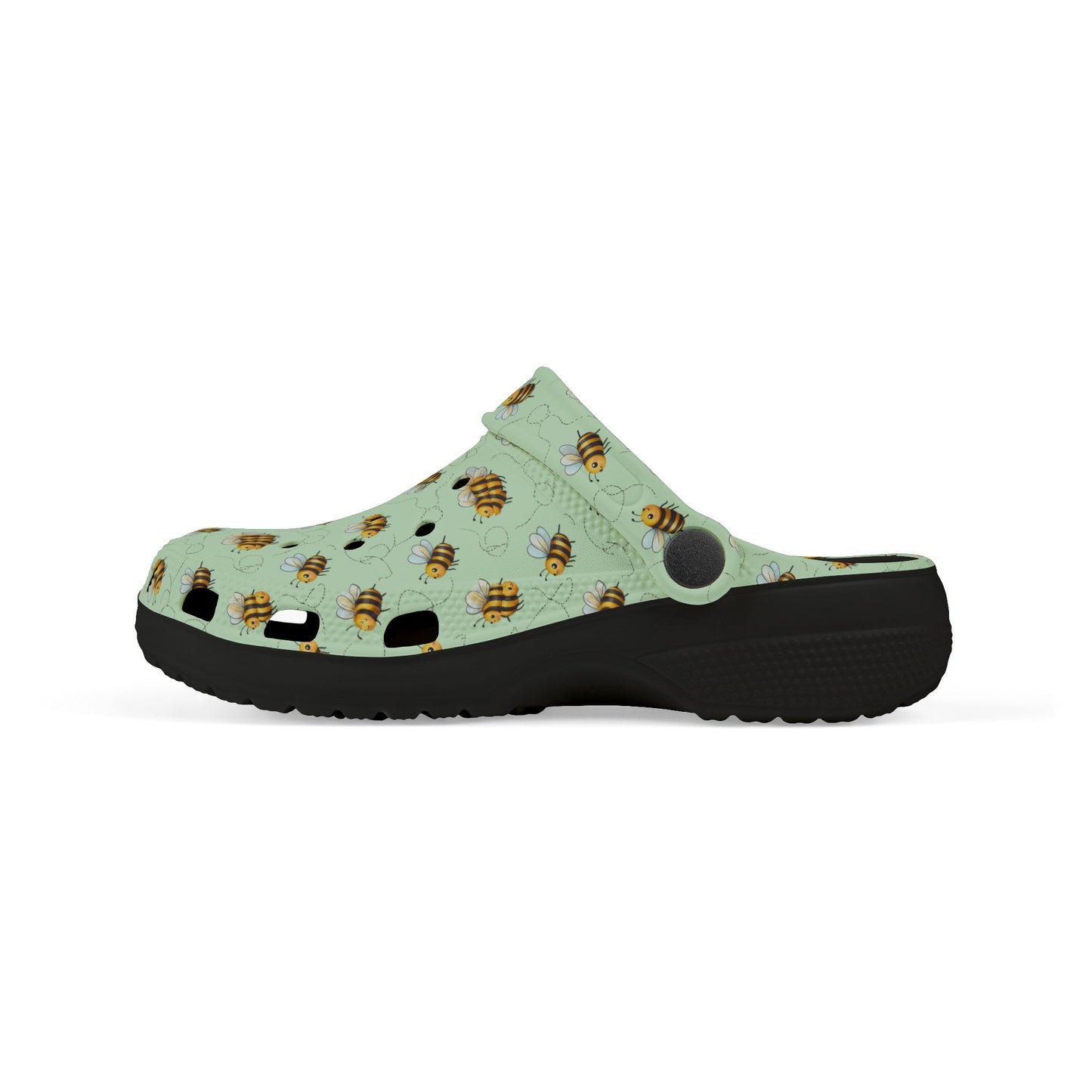 Bee-themed Kid's Clogs