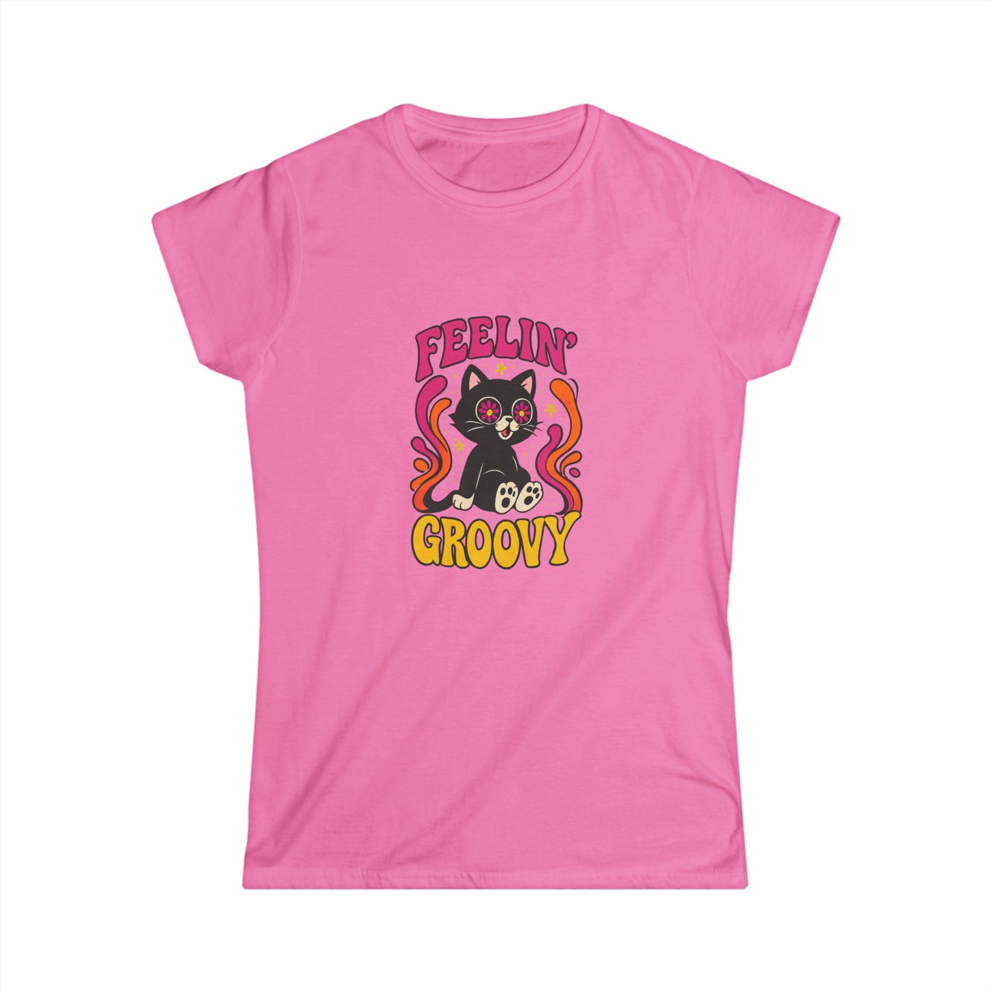Women's Softstyle Tee - Feeling Groovy