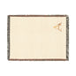 Cozy Woven Blanket - Personalized Gift Letter A