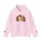 Cozy Fall Vibes Hoodie, Unisex Sweatshirt for Autumn, Pumpkin Design, Perfect for Thanksgiving, Gift for Friends, Seasonal Wear