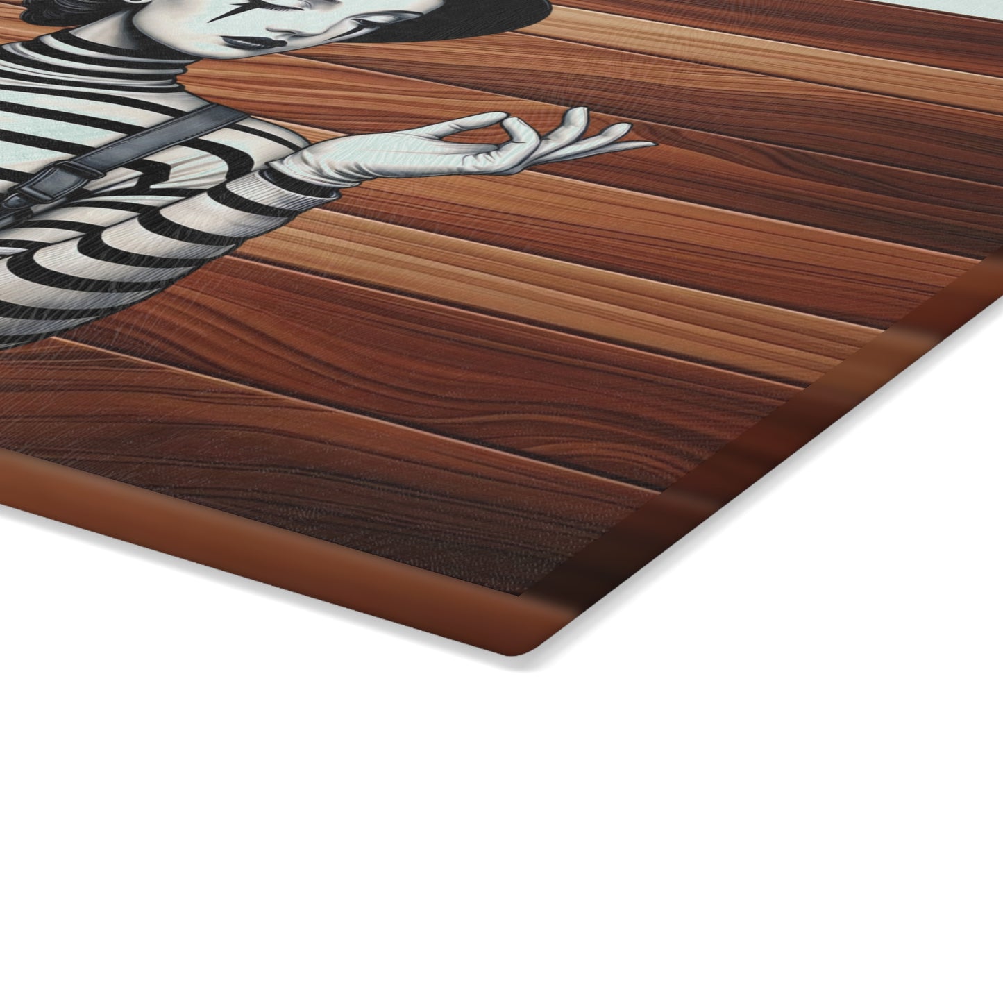 Chic Artist Glass Cutting Board