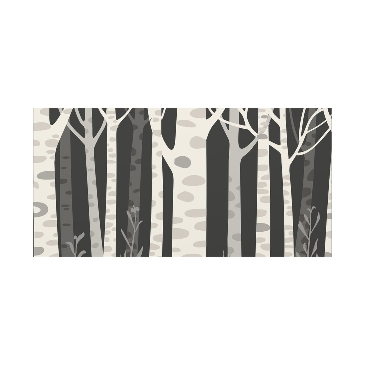 Matte Canvas, Stretched, 1.25" - Trees