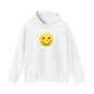 Smiley Face Hooded Sweatshirt, Unisex Cozy Hoodie