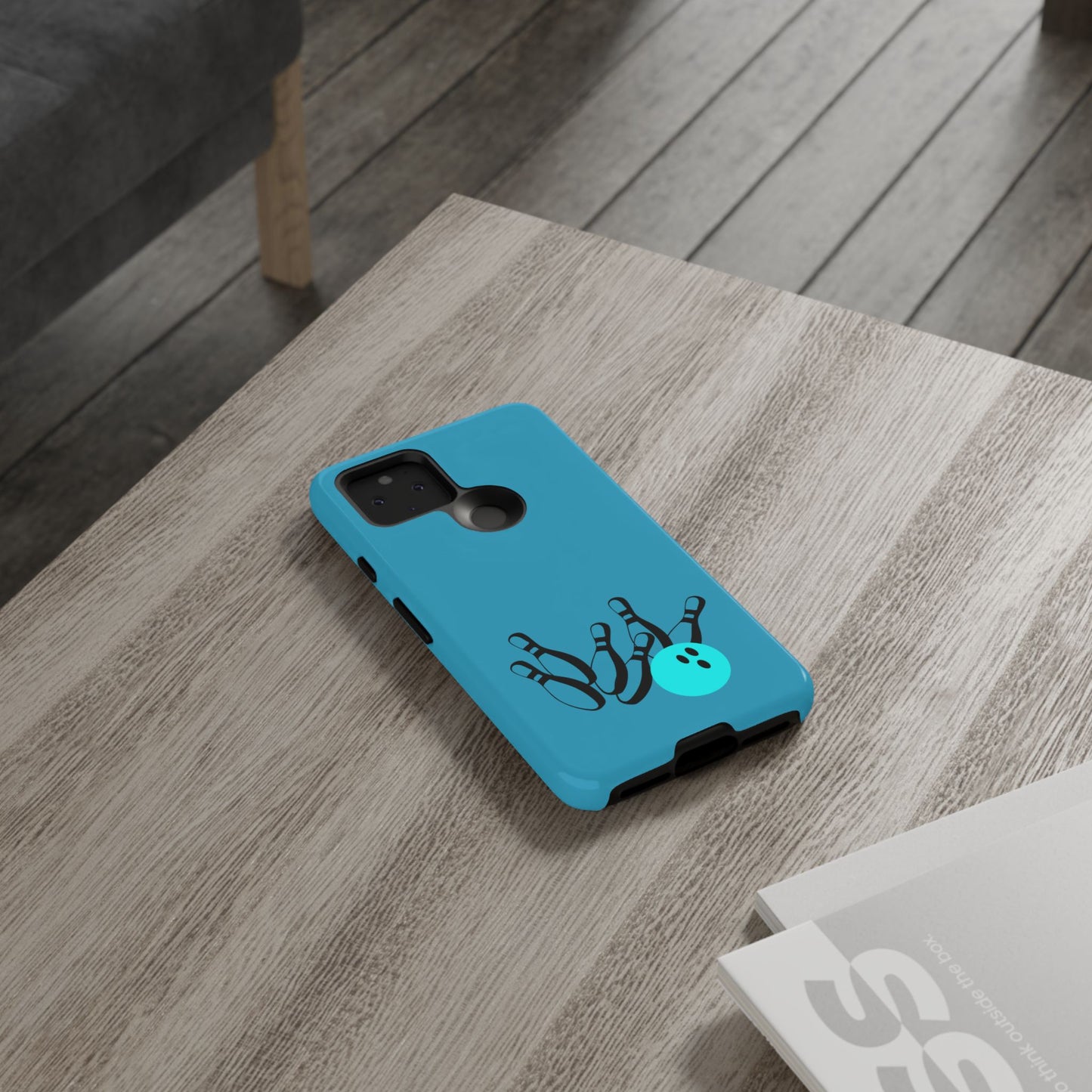 Bowling Phone Case, Tough Cases for Bowling Enthusiasts, Fun Gift for Bowlers, Unique Phone Accessory, Sports Themed Cases