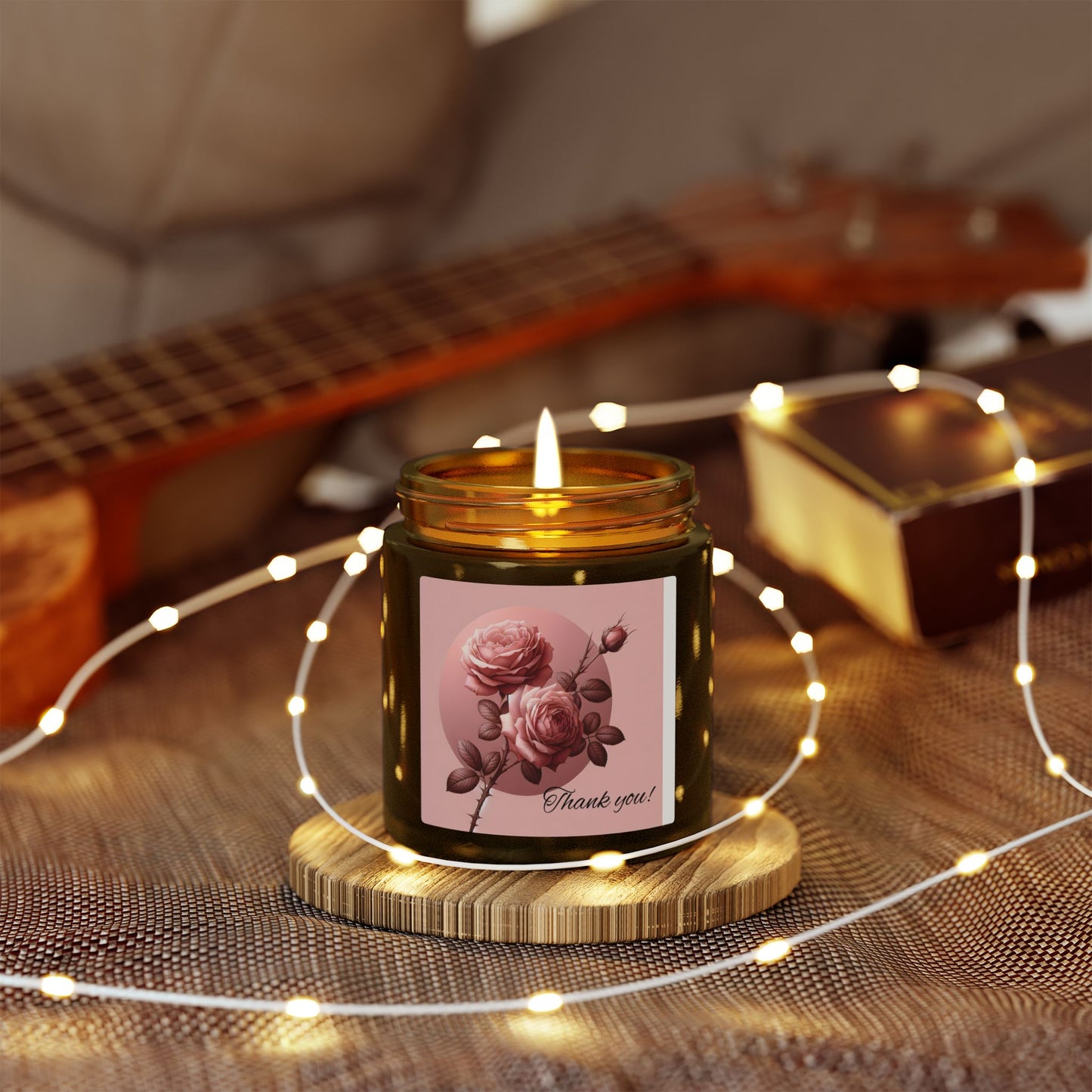 Scented Candles, Coconut Apricot Wax (4oz, 9oz)