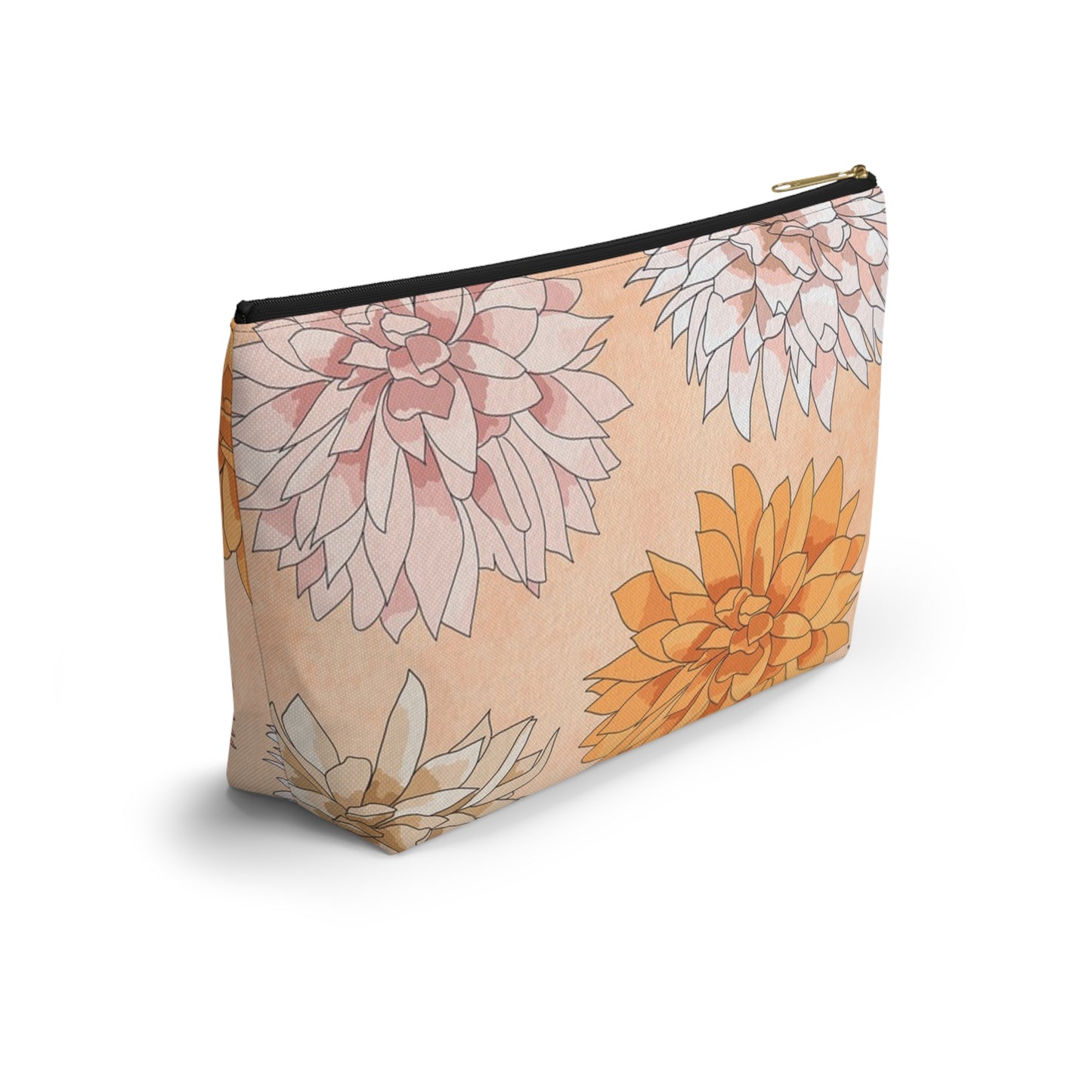 Floral Accessory Pouch - Versatile Cosmetic Bag, Travel Organizer, Gift for Her, Makeup Storage, Stylish Pencil Case