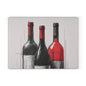 Elegant Wine-Themed Glass Cutting Board, Kitchen Decor, Gift for Wine Lovers, Housewarming Gift, Cooking Essentials, Culinary Art