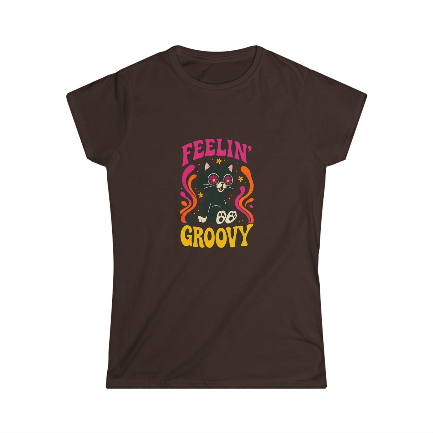 Women's Softstyle Tee - Feeling Groovy