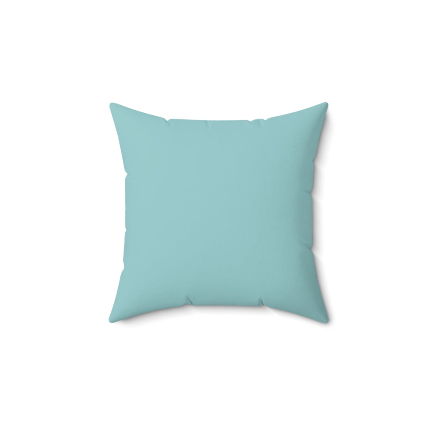 Love Heart Balloons Decorative Throw Pillow — Romantic Red Hearts on Aqua