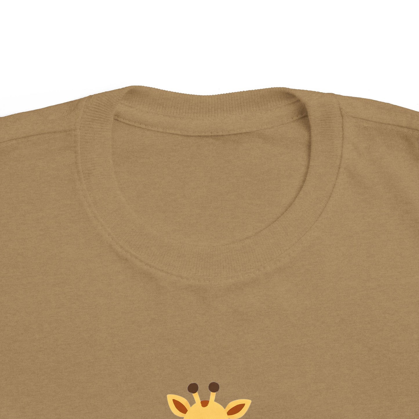 Cute Giraffe Toddler Tee, Perfect Gift for Kids, Birthday Item, Nursery Decor, Summer Outfit, Animal Lover's Shirt