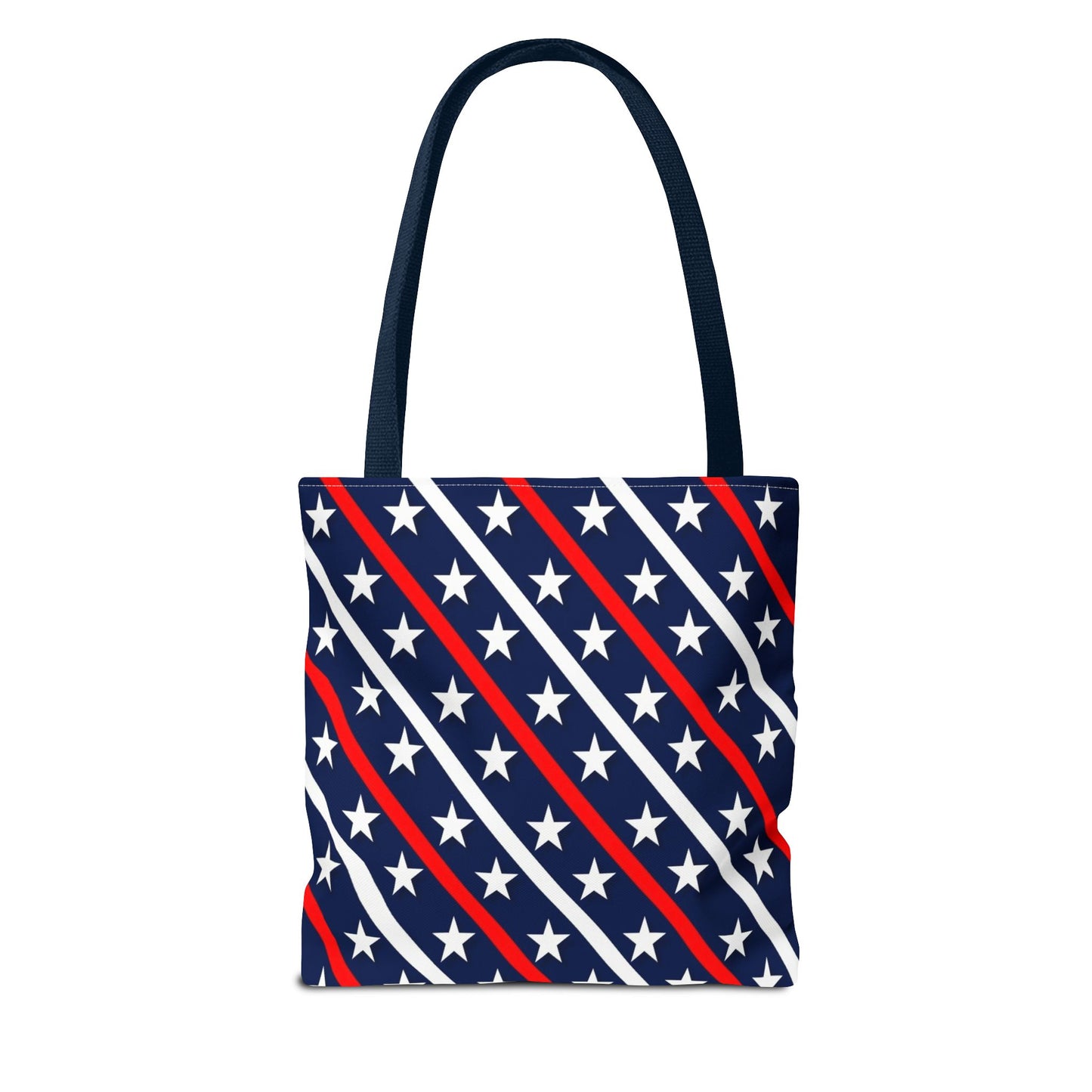 Patriotic Tote Bag, USA Flag Inspired