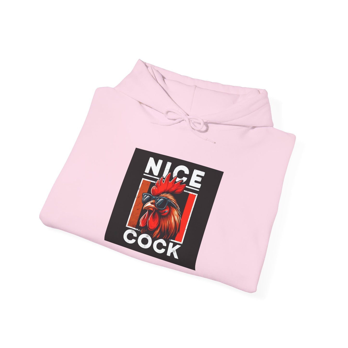 Rooster Graphic Hoodie – "Nice Cock" Bold Farmhouse Pullover