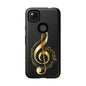 Tough Cases black gold musical Note