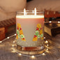 Fruit Pattern 11oz Scented Candle — Fresh Citrus & Kiwi Glass Candle