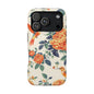 Floral Hummingbird Magnetic Phone Case — Impact-Resistant Protective Cover