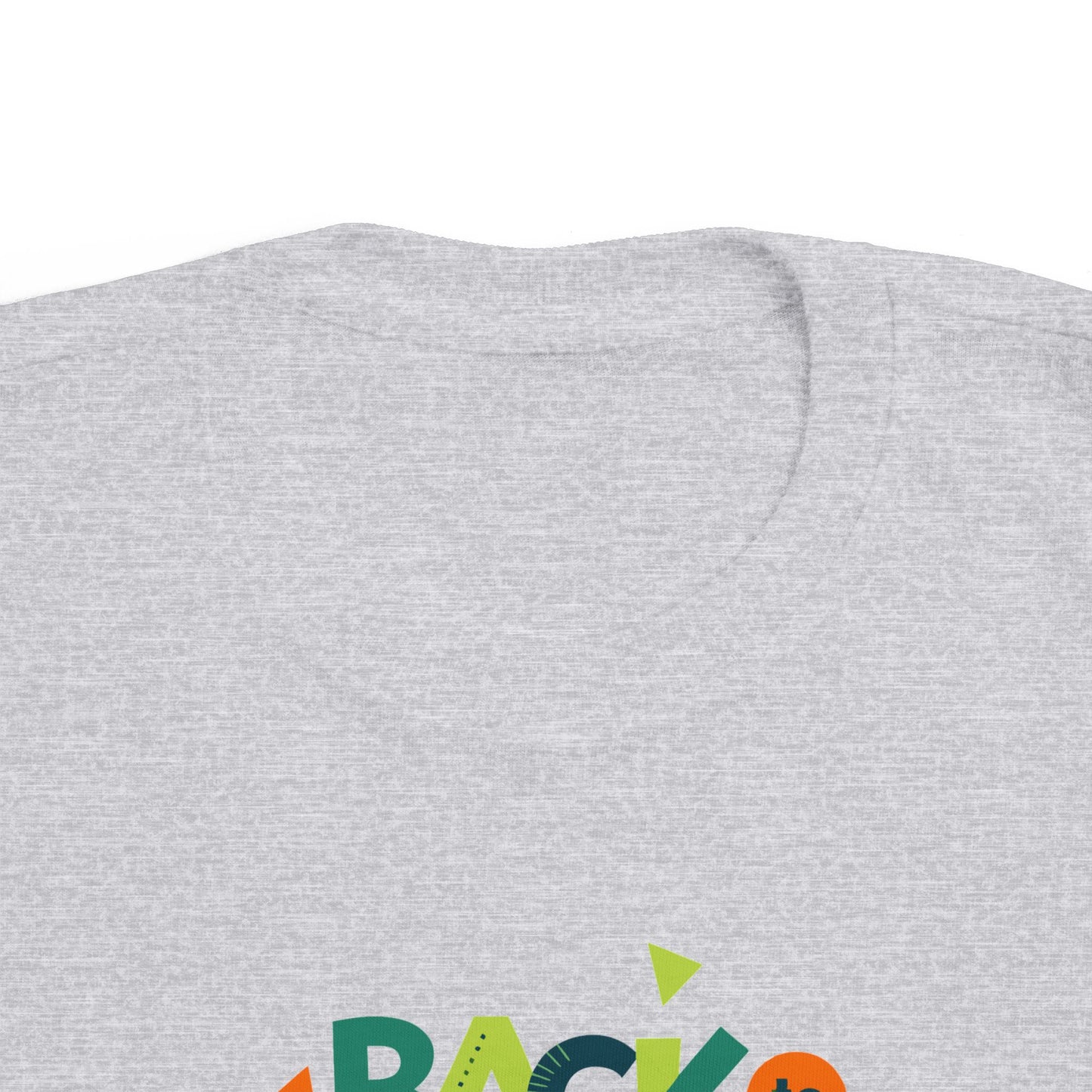 Colorful Toddler Tee - Perfect for Back to School