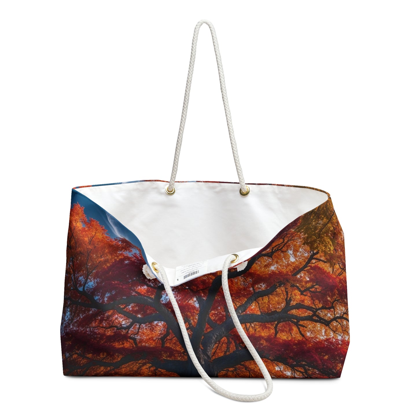 Autumn Canopy Weekender Bag — Fall Tree Travel Tote