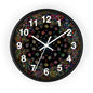 Colorful Mandala Wall Clock Boho Home Decor