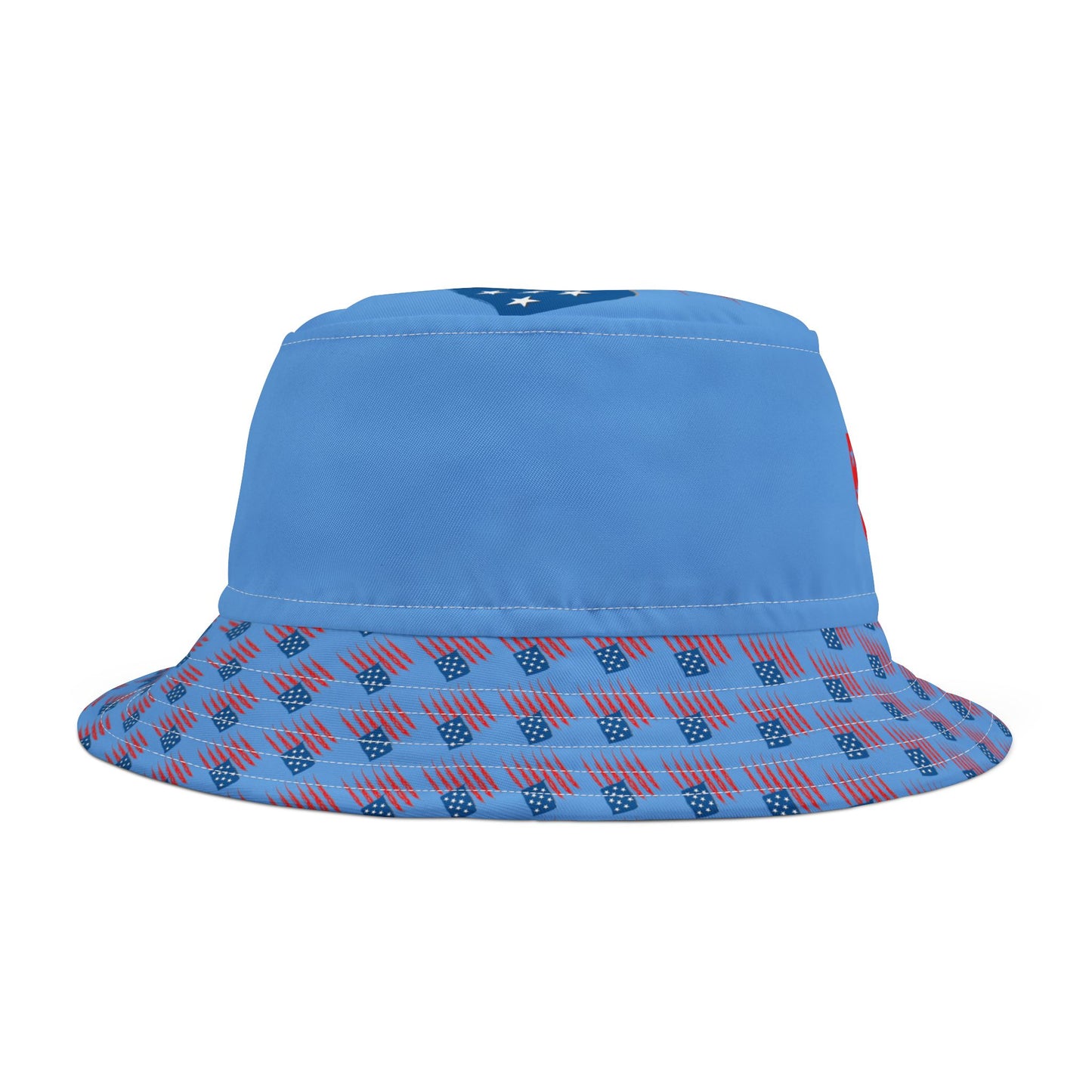 Patriotic Bucket Hat, USA Bucket Hat, 4th of July Hat