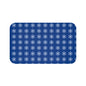 Snowflake Bath Mat - Cozy Bathroom Decor, Winter Theme Mat, Holiday Gift, Non-Slip Rug, Contemporary Style Accent
