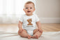 Infant Bodysuit – "Always Cuddly" Cute Teddy Bear Baby Onesie