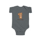 Infant Bodysuit – "Always Cuddly" Cute Teddy Bear Baby Onesie
