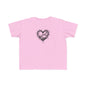 Toddler's Heart & Thorn Tee, Cute Kids T-Shirt, Children's Graphic Shirt, Gift for Toddlers, Cool Summer Outfit