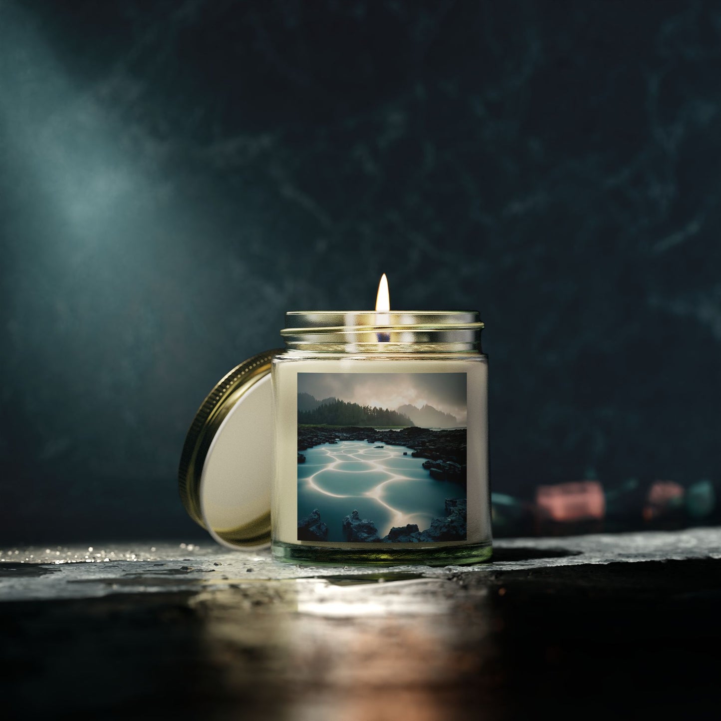 Coconut Apricot Scented Candles, Relaxing Home Decor, Aromatherapy Gift, Eco-Friendly Candle, Mindful Moments
