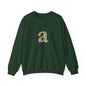Personalized Initial Sweatshirt, Cozy Unisex Crewneck, Custom Gift for Her, Monogrammed Apparel, Perfect for Birthdays and Holidays