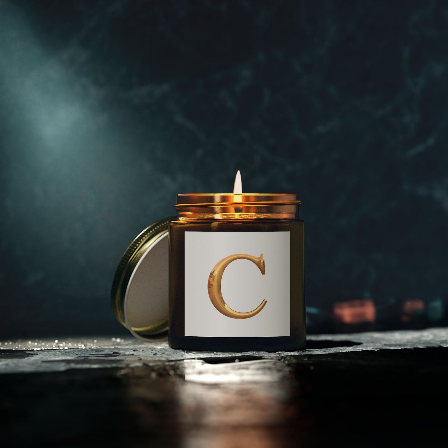 Coconut Apricot Scented Candle - Elegant Home Decor, Relaxation Gift, Personalized Candle, Self-Care, Aromatherapy