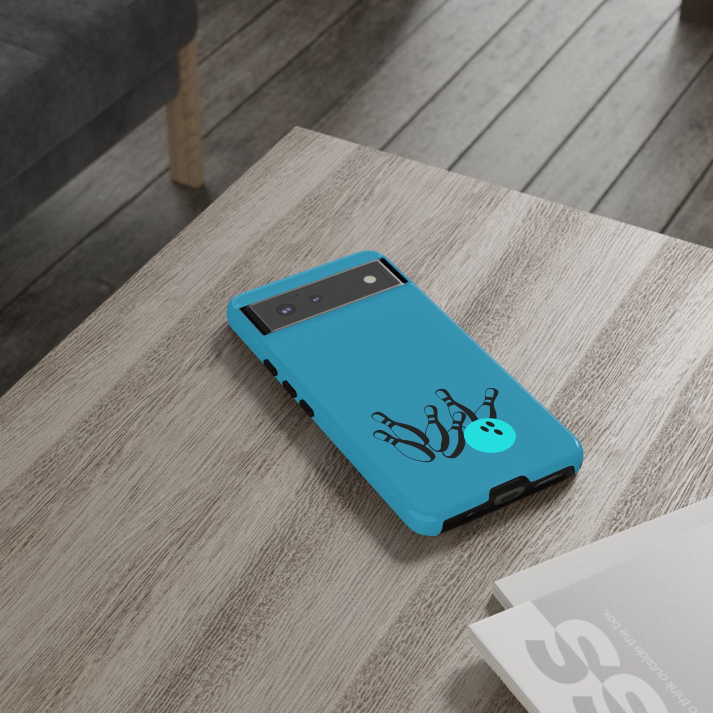 Bowling Phone Case, Tough Cases for Bowling Enthusiasts, Fun Gift for Bowlers, Unique Phone Accessory, Sports Themed Cases