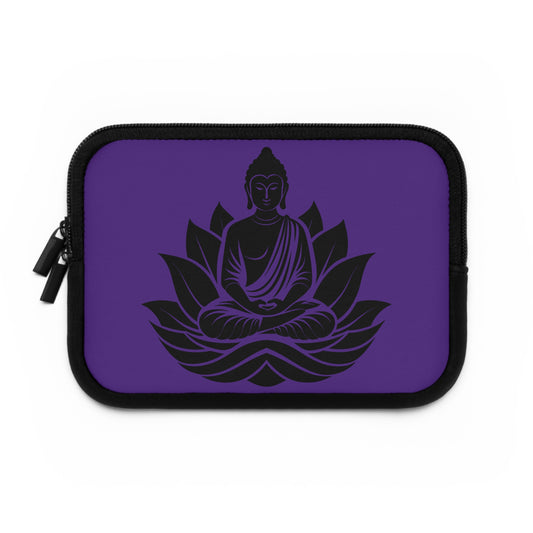 Inspirational Buddha Laptop Sleeve, Zen Tech Case