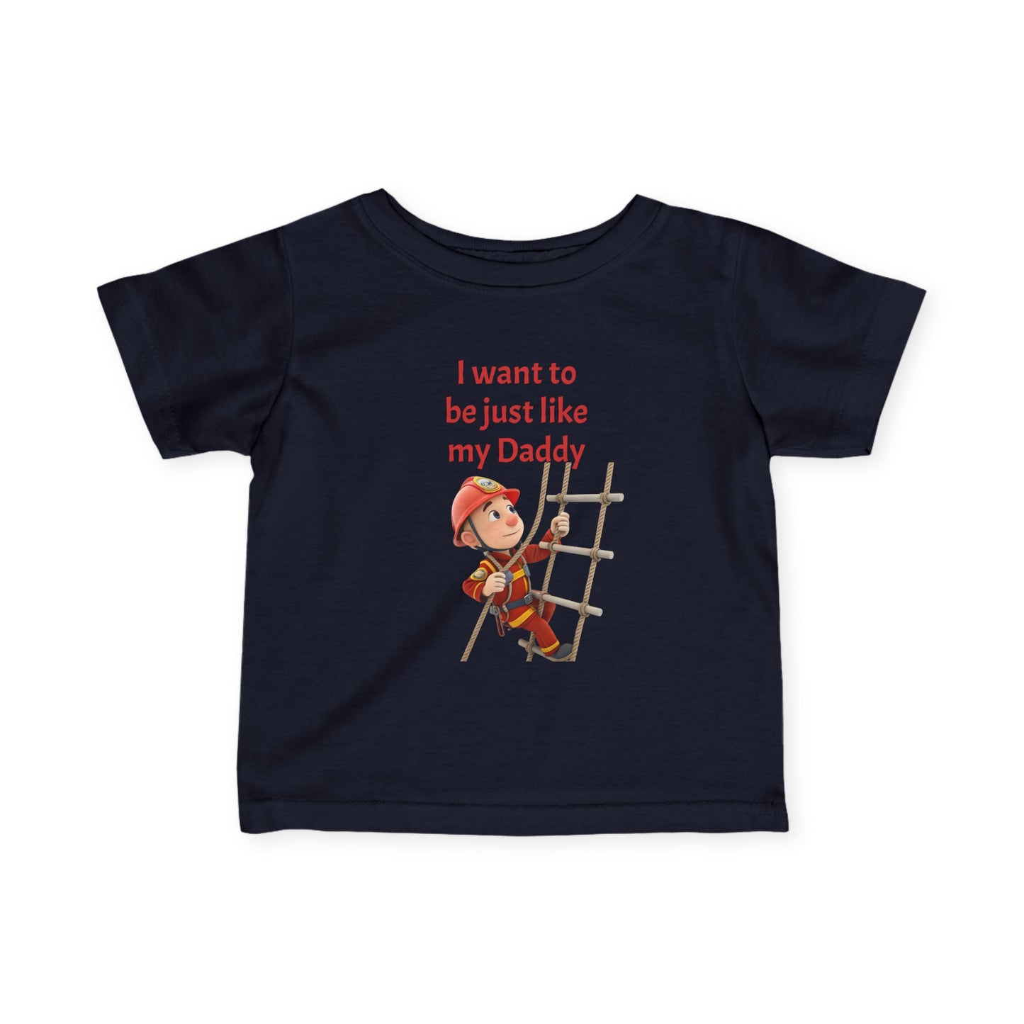 Daddy's Little Helper Infant Tee, Cute Child Tee, Toddler Gift, Father-Son Tee, Family Shirt, Birthday Outfit, Holiday Gift