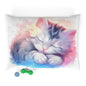 Dreamy Cat Bed, Cozy Pet Cushion, Cat Lover Gift, Cat Nap Pad, Soft Pet Bed, Feline Comfort, Cute Cat Decor