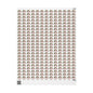 Holiday Santa Emblem Wrapping Paper Roll