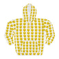 Smiley Face Hoodie - Unisex Pullover with All-Over Print, Perfect for Casual Outings, Gifts for Teens, Cozy Loungewear, and Happy Occasions